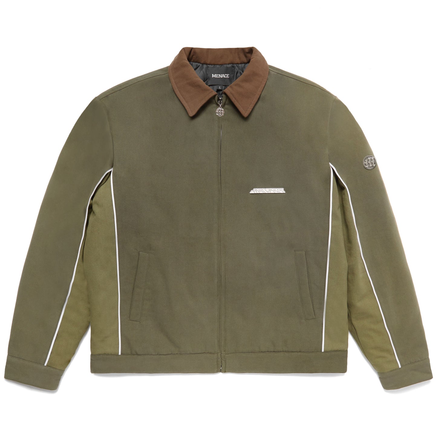 MENACE CORP TWO-TONE WORK JACKET by MENACE