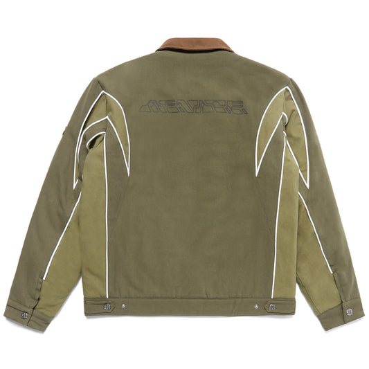 MENACE CORP TWO-TONE WORK JACKET by MENACE