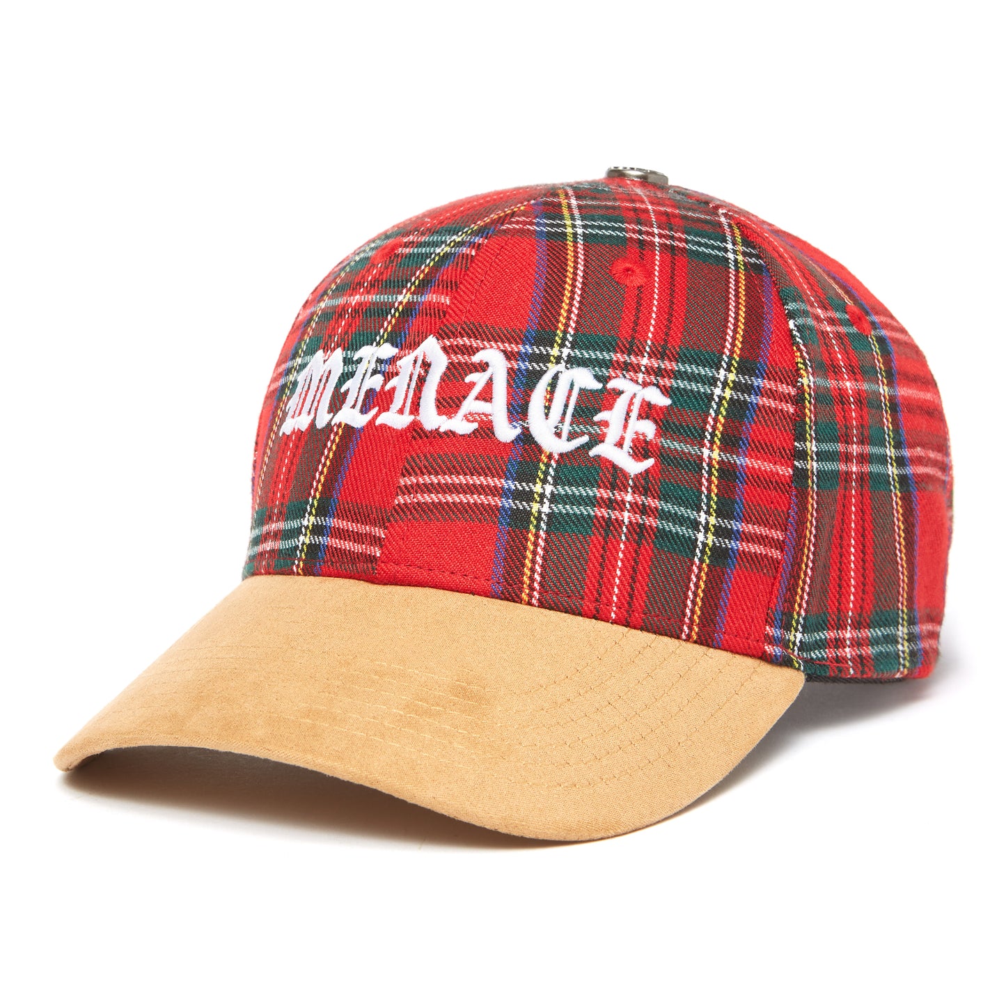 PLAID LOGO CAP