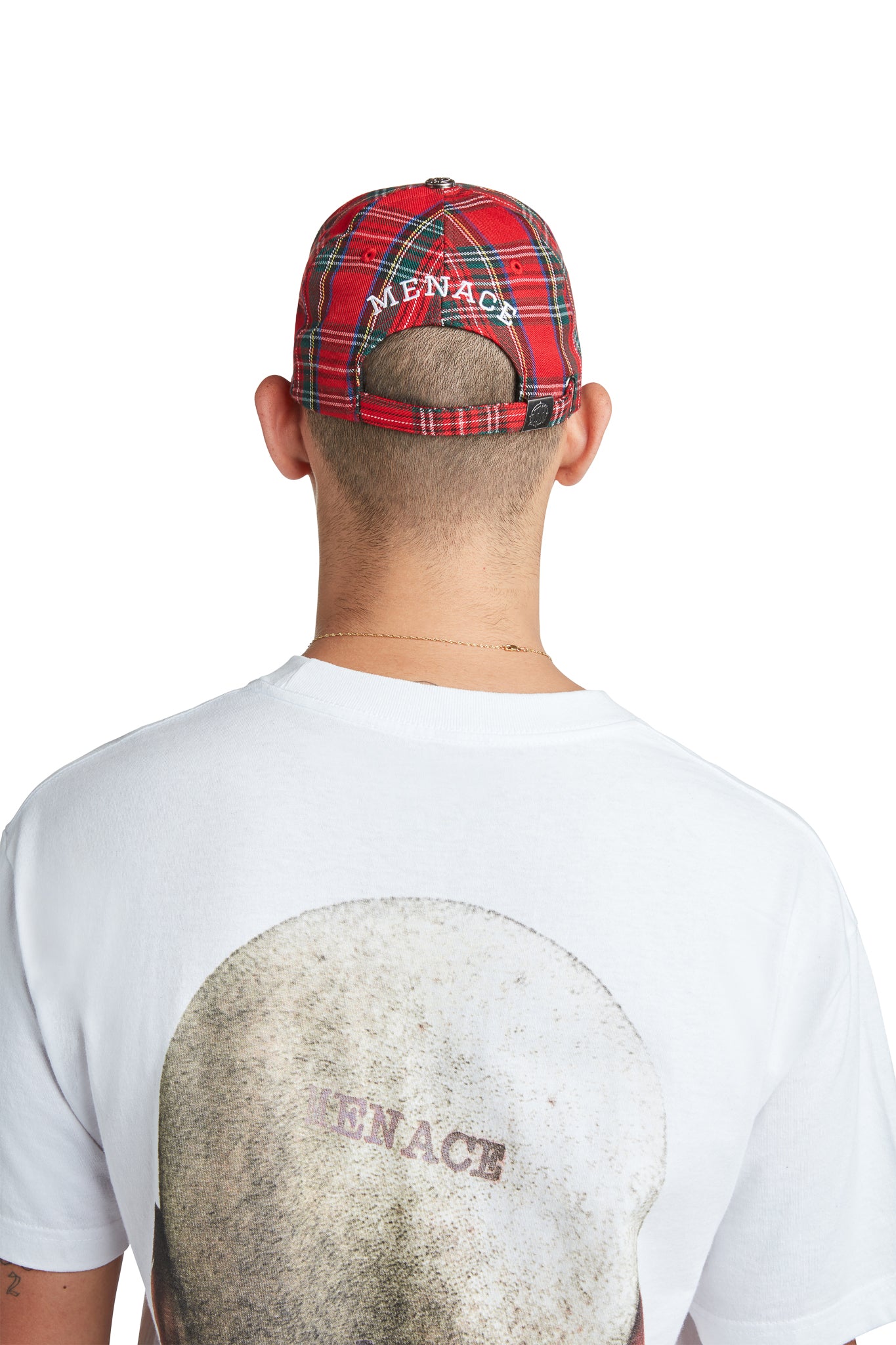 PLAID LOGO CAP