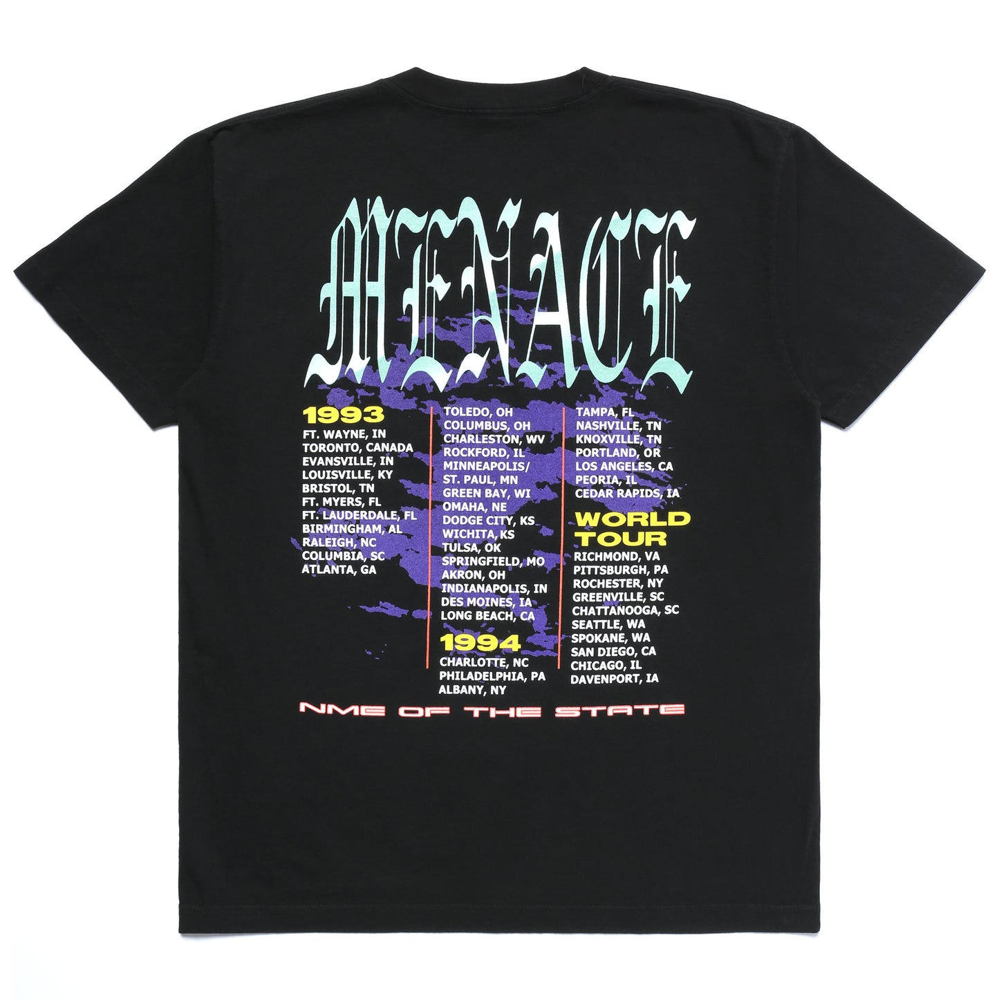 CHRISTIAN ROCK TOUR T-SHIRT by MENACE