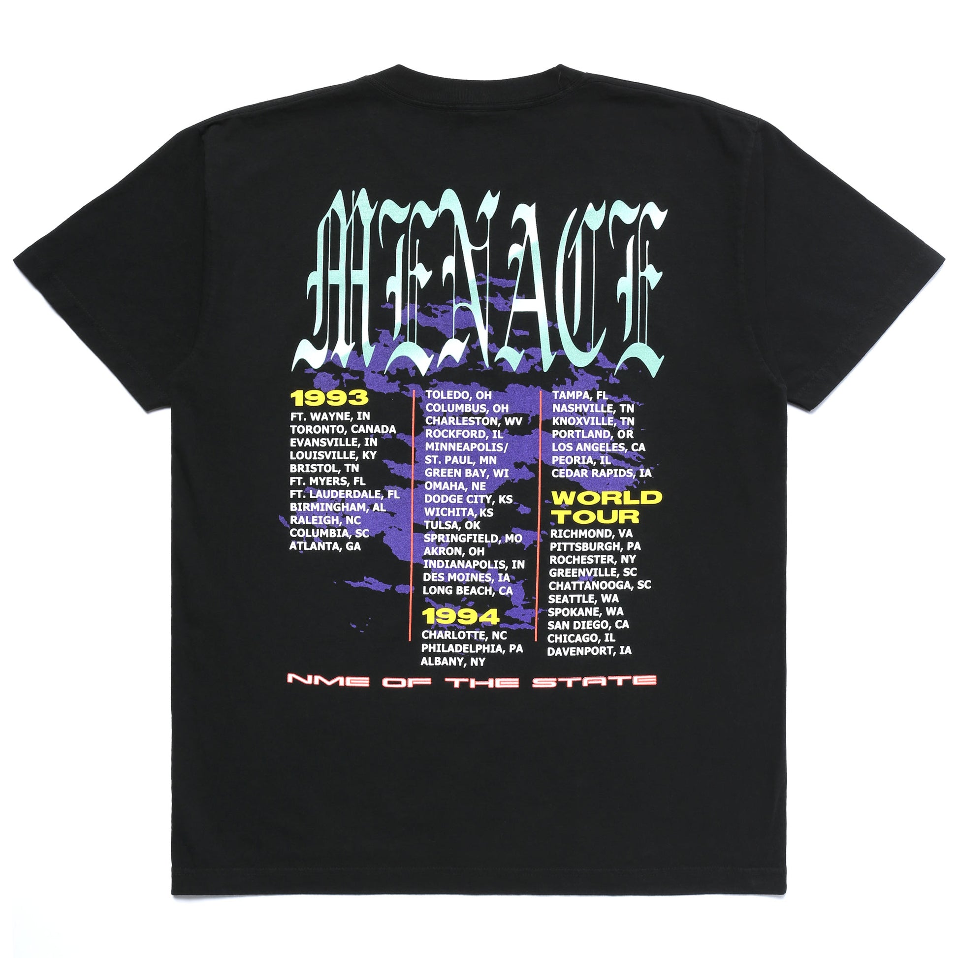 CHRISTIAN ROCK TOUR T-SHIRT by MENACE