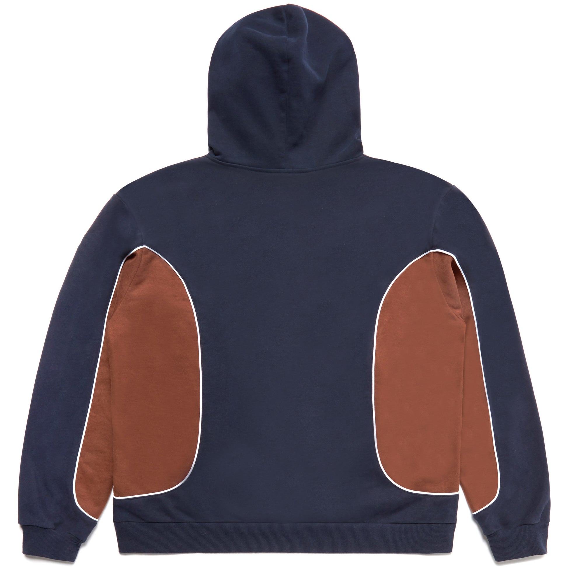MENACE CORPORATION LOGO PANEL HOODIE by MENACE