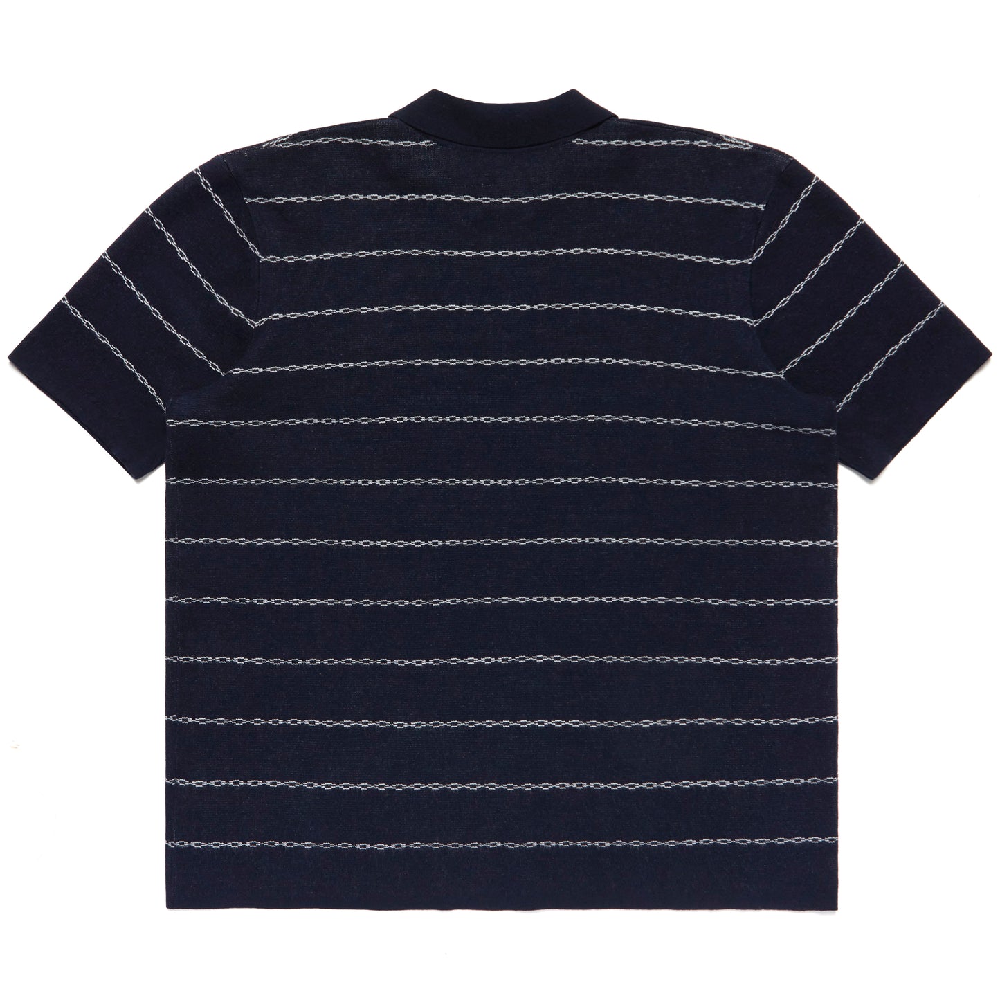 "CHAIN-LINK" KNIT POLO