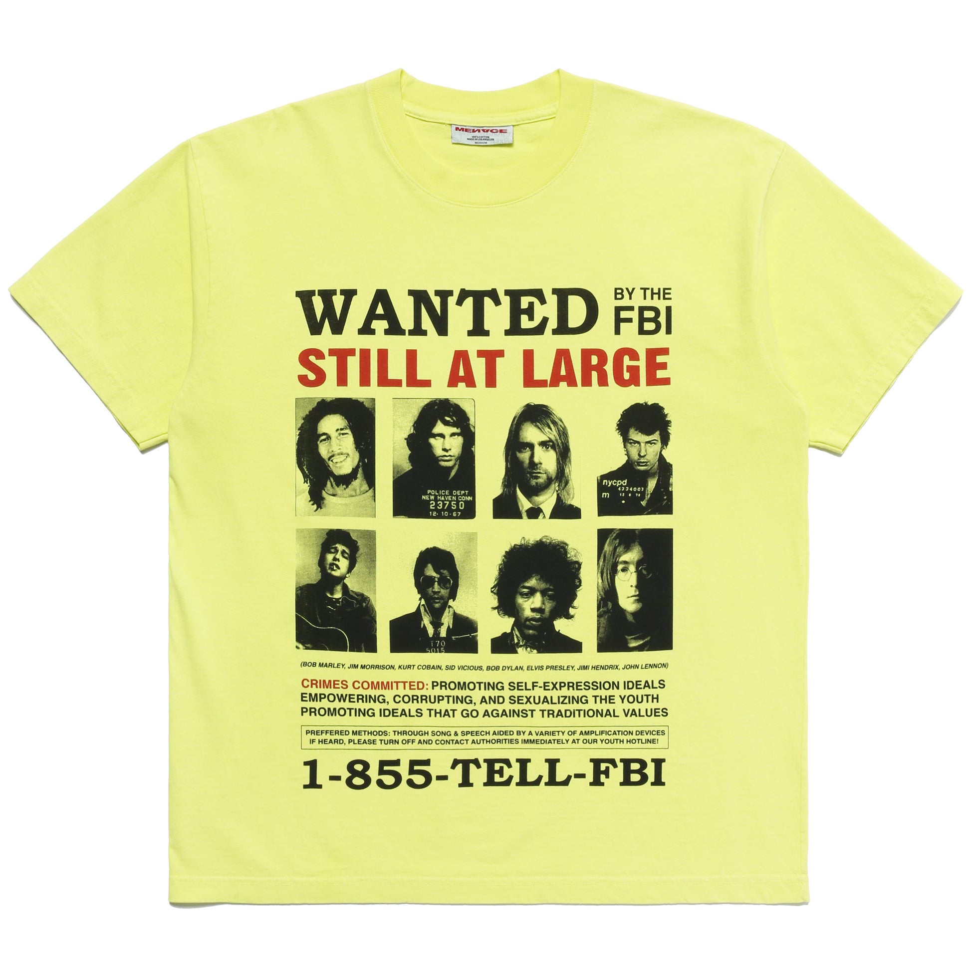 WANTED T-SHIRT by MENACE