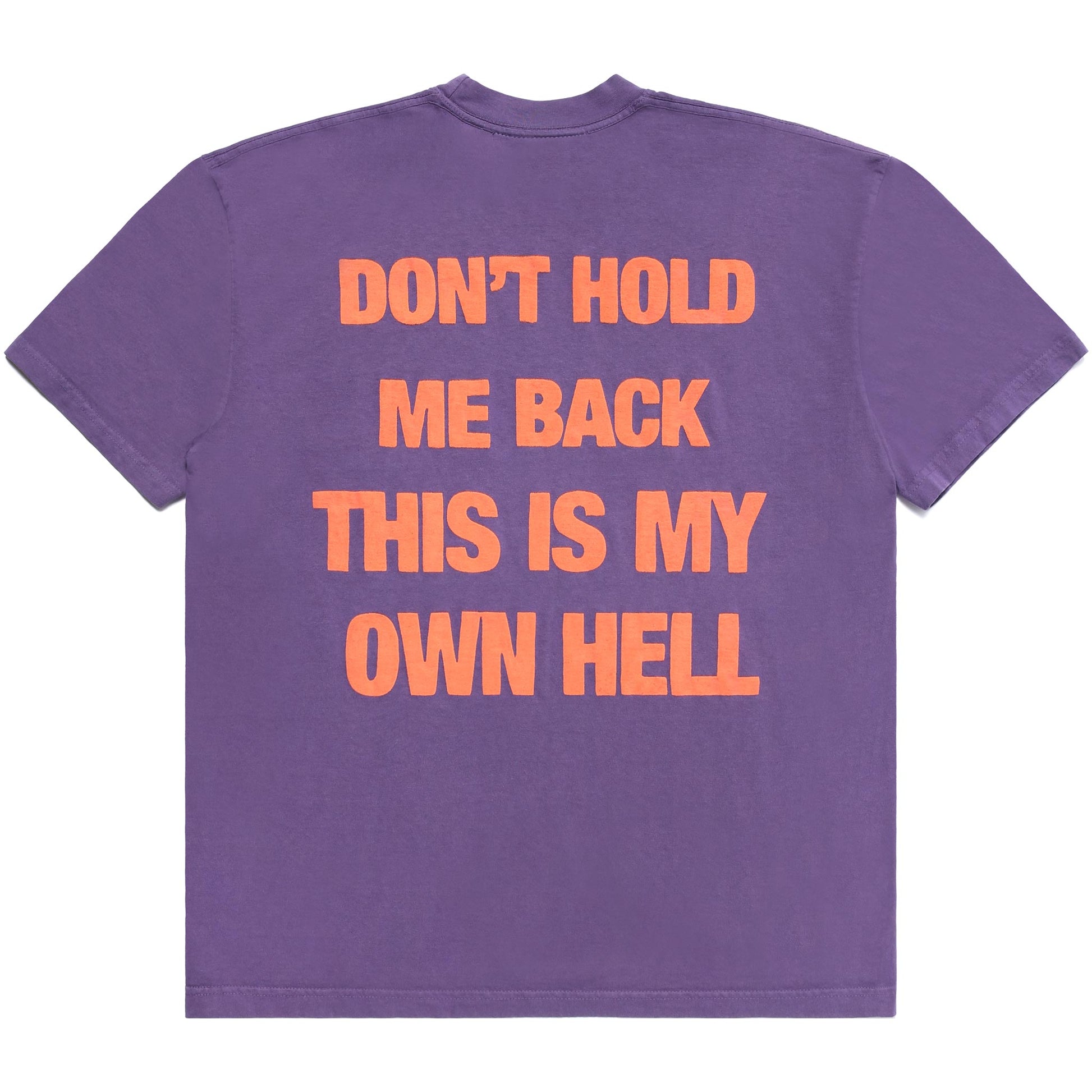 MY OWN HELL PUFF PRINT T-SHIRT by MENACE