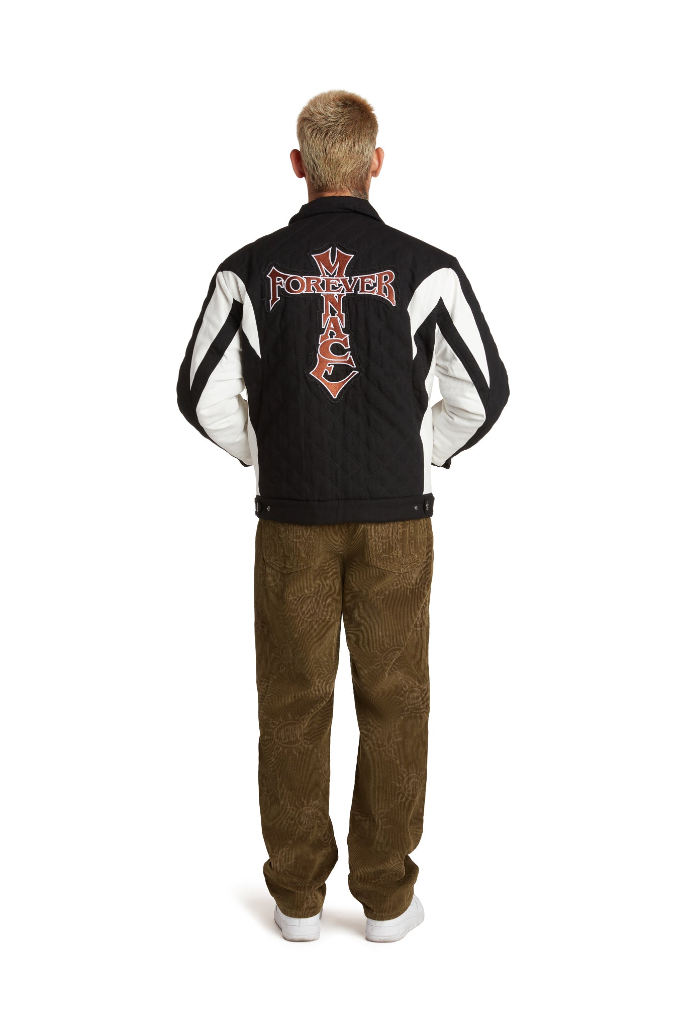 MENACE FOREVER QUILTED TWO-TONE WORK JACKET