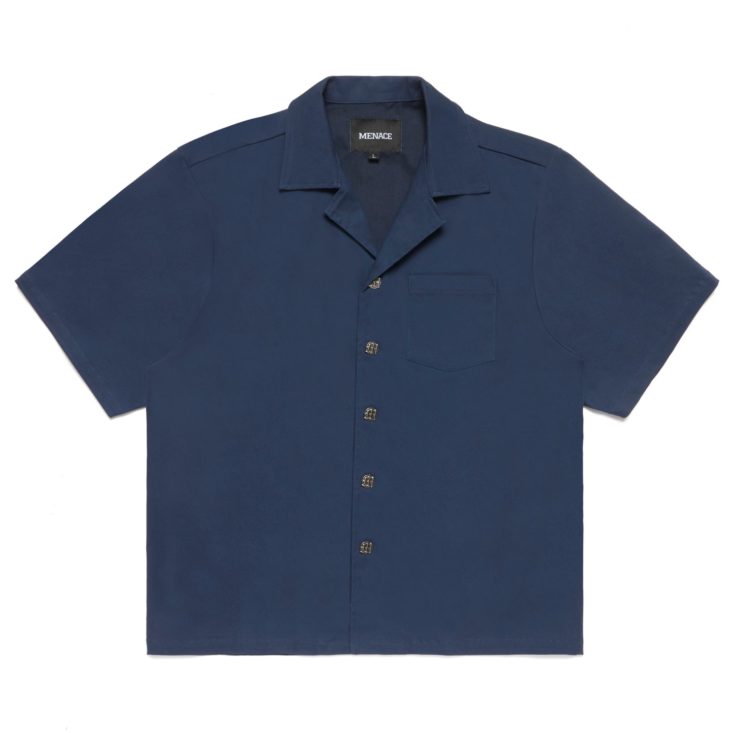 SKELETTGEPRÄGTER BUTTON-UP