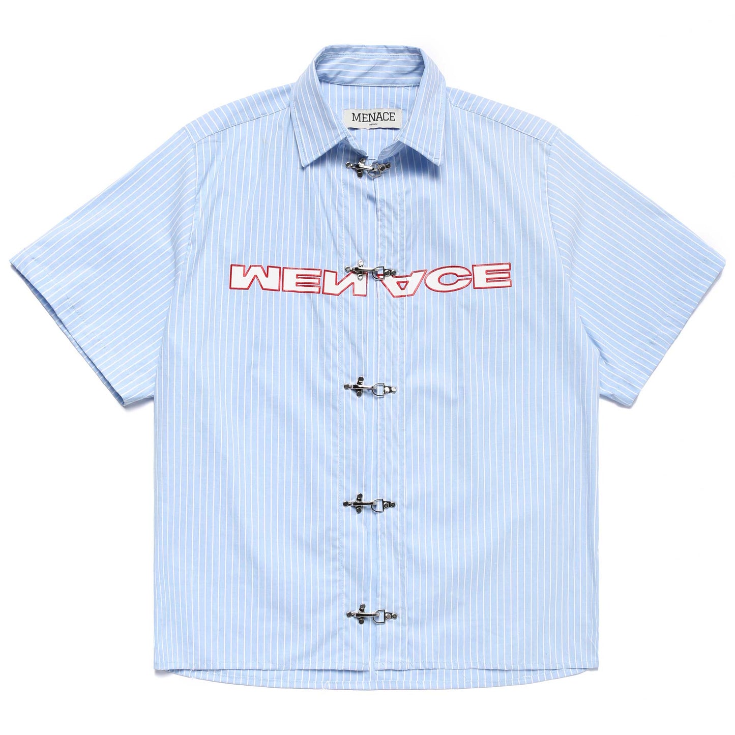 BLUE COLLAR CLASP COLLARED SHIRT by MENACE
