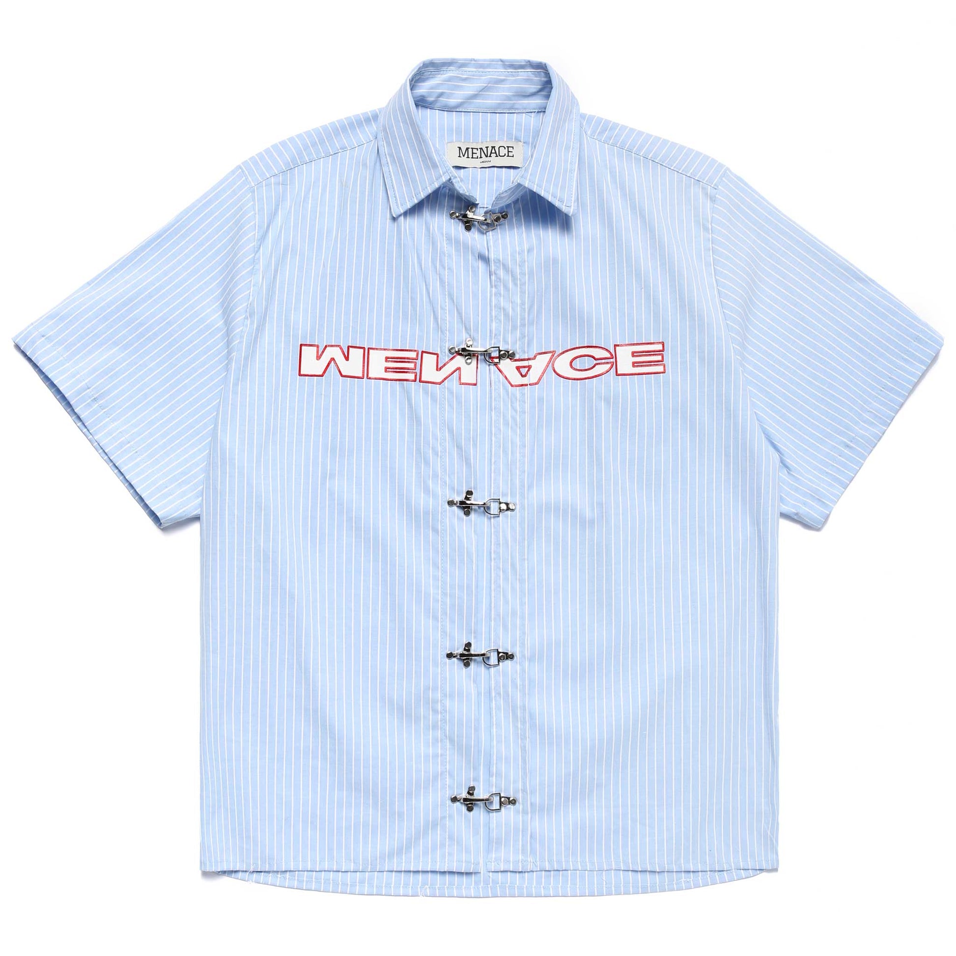 BLUE COLLAR CLASP COLLARED SHIRT by MENACE