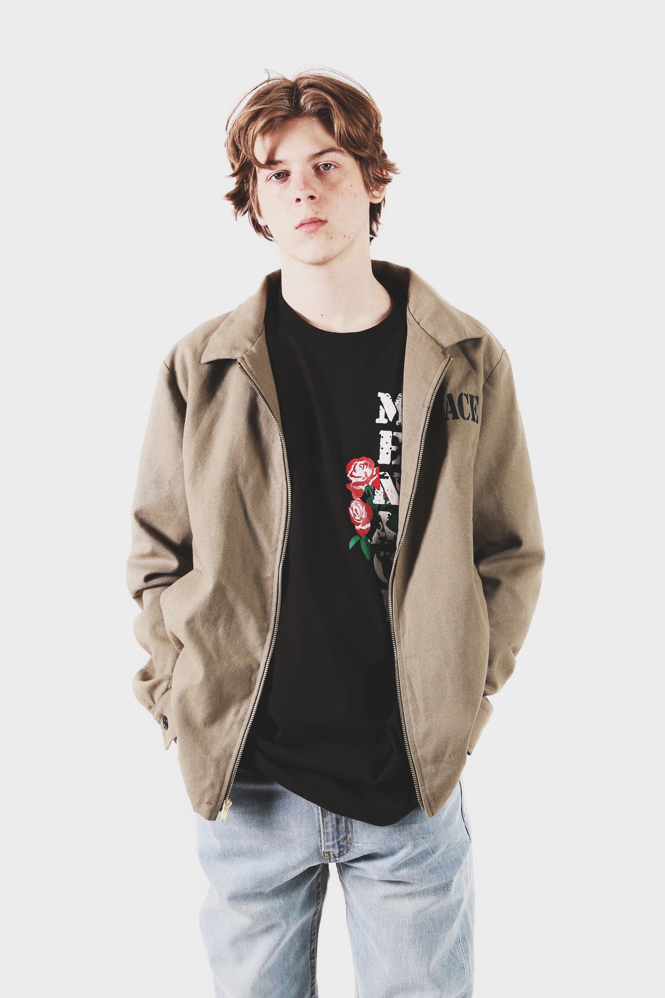 CANVAS WORK JACKET by MENACE