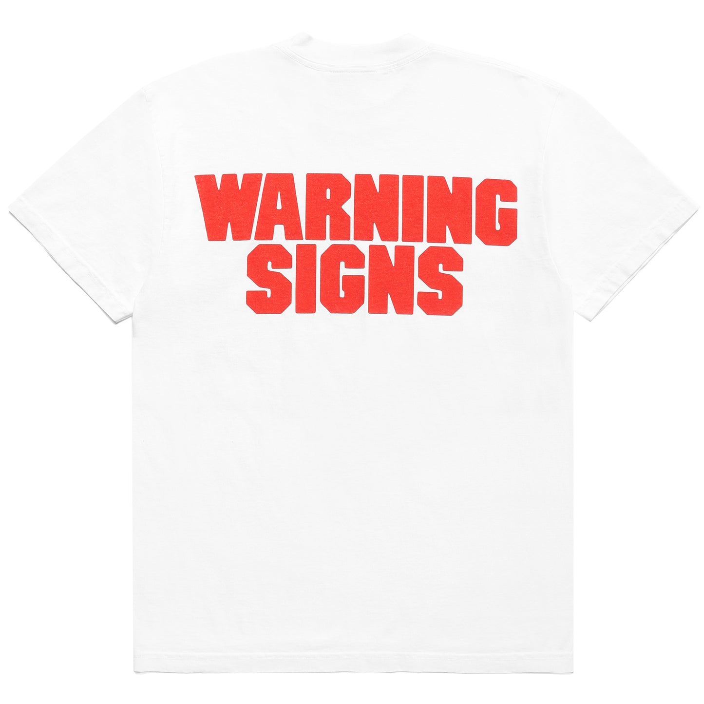 WARNING SIGNS NEGATIVE T-SHIRT by MENACE