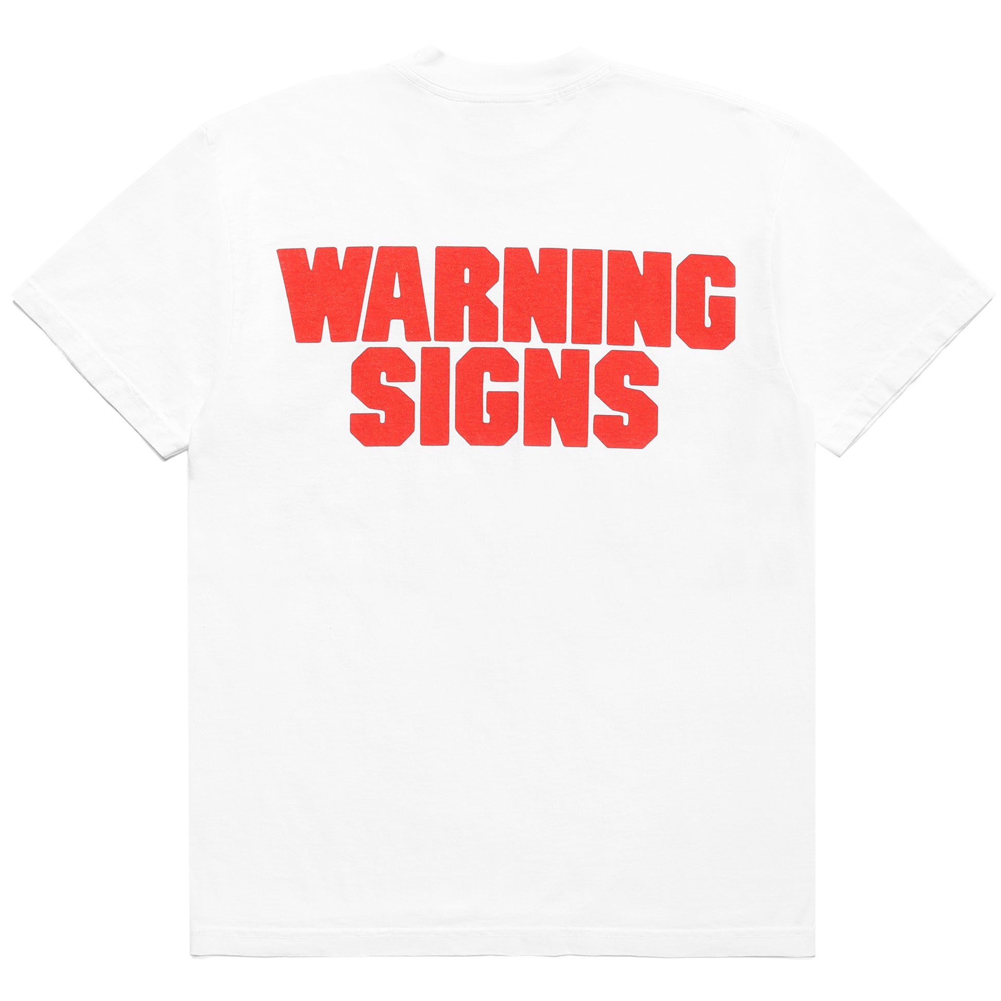 WARNING SIGNS NEGATIVE T-SHIRT by MENACE