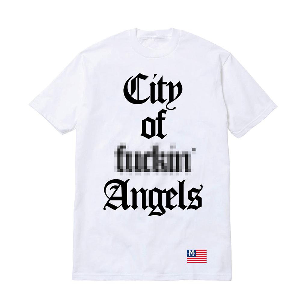 CITY OF FUCKIN' ANGELS T-SHIRT by MENACE