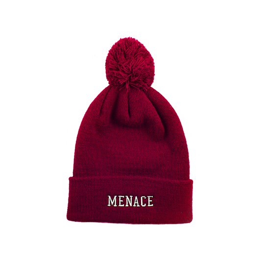 MENACE POM-BEANIE by MENACE