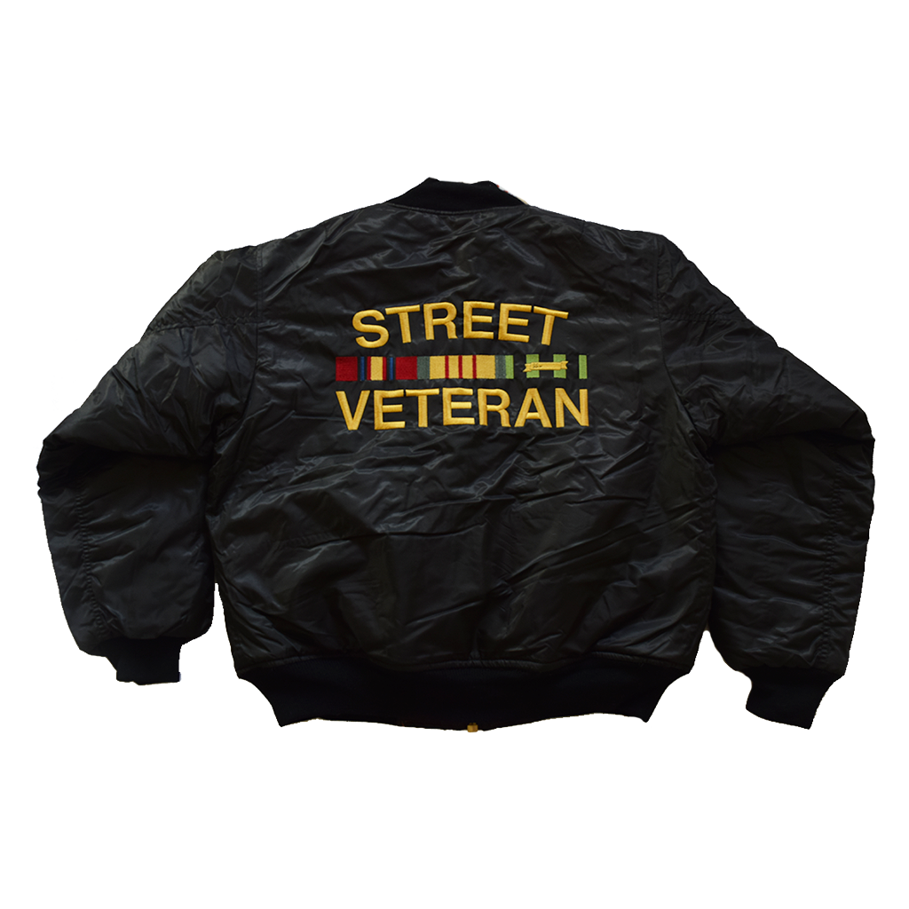 STREET VETERAN BOMBER JACKET by MENACE