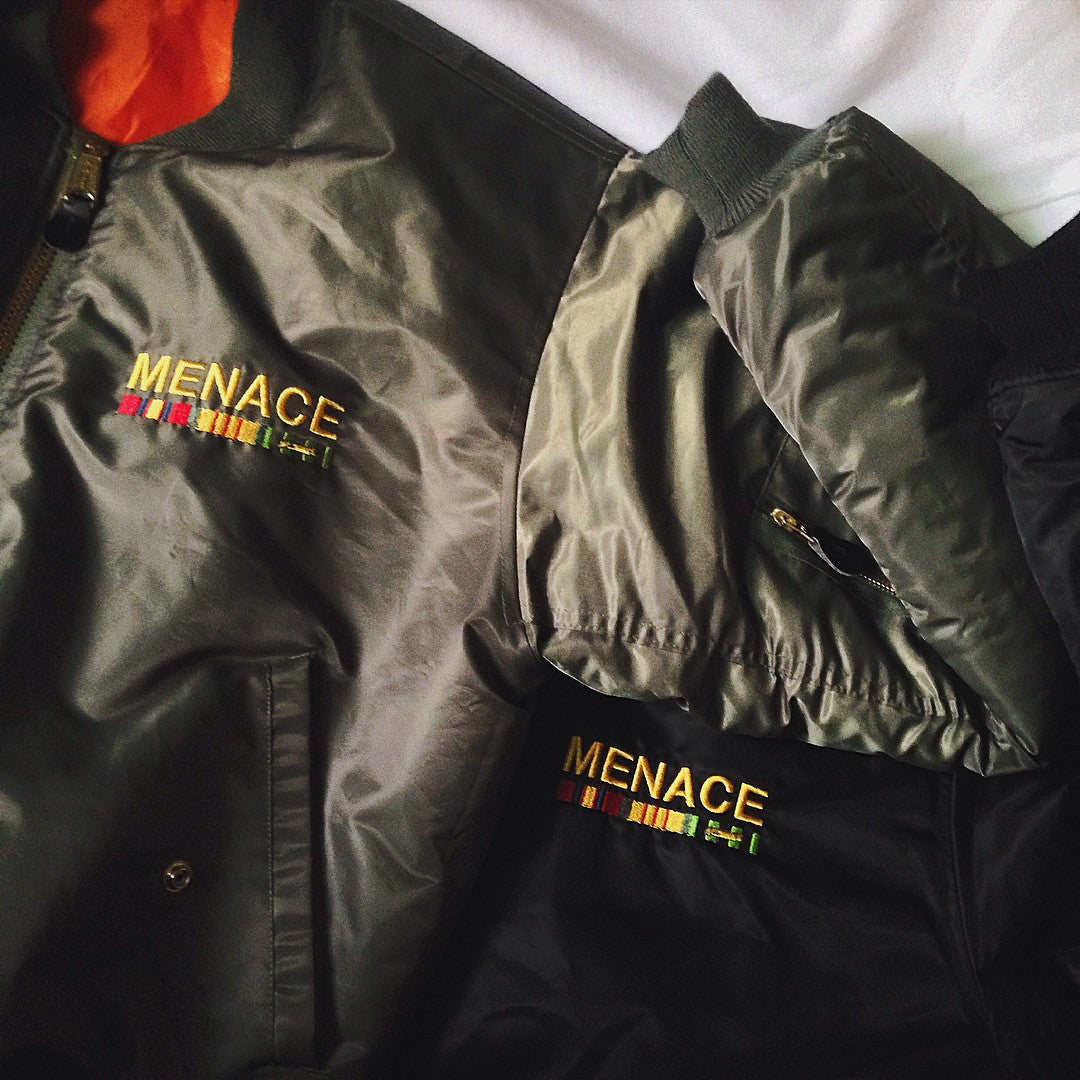 STREET VETERAN BOMBER JACKET by MENACE