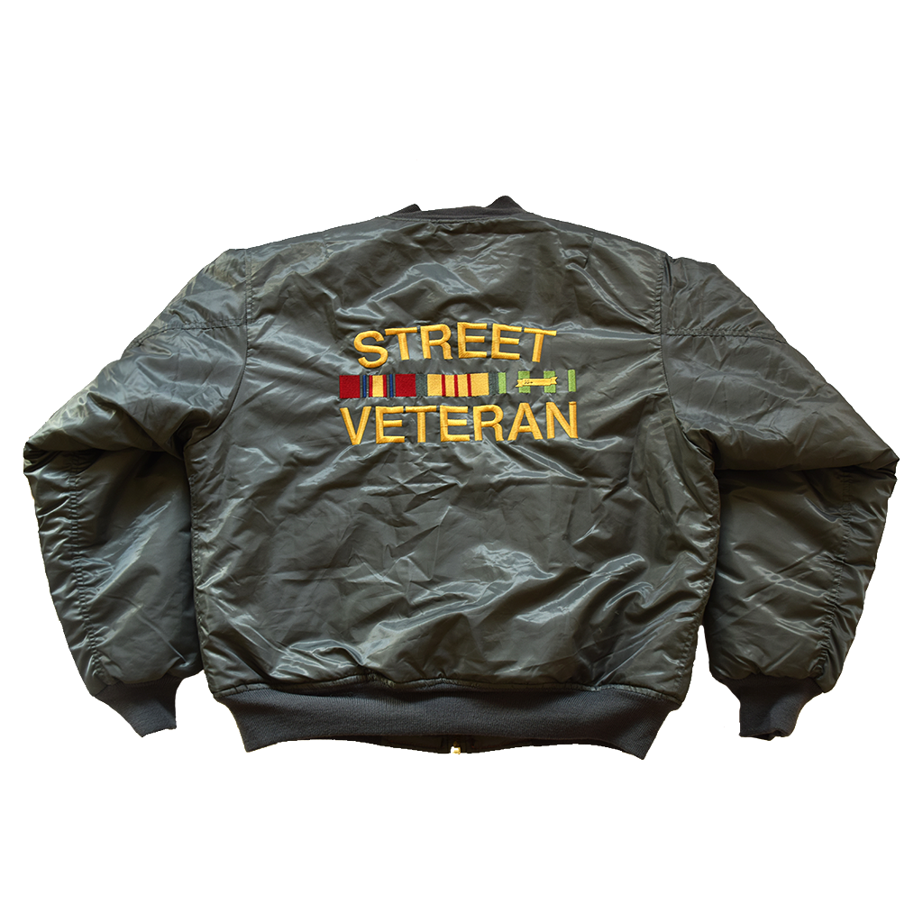 STREET VETERAN BOMBER JACKET by MENACE