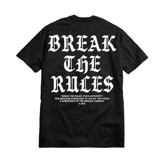 BREAK THE RULES T-SHIRT by MENACE