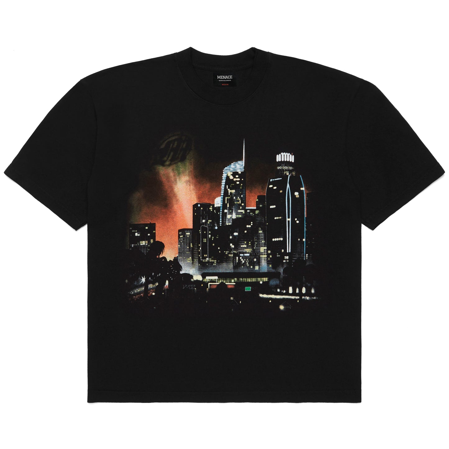 LOS ANGELES SKYLINE T-SHIRT (OVERSIZED PRINT)