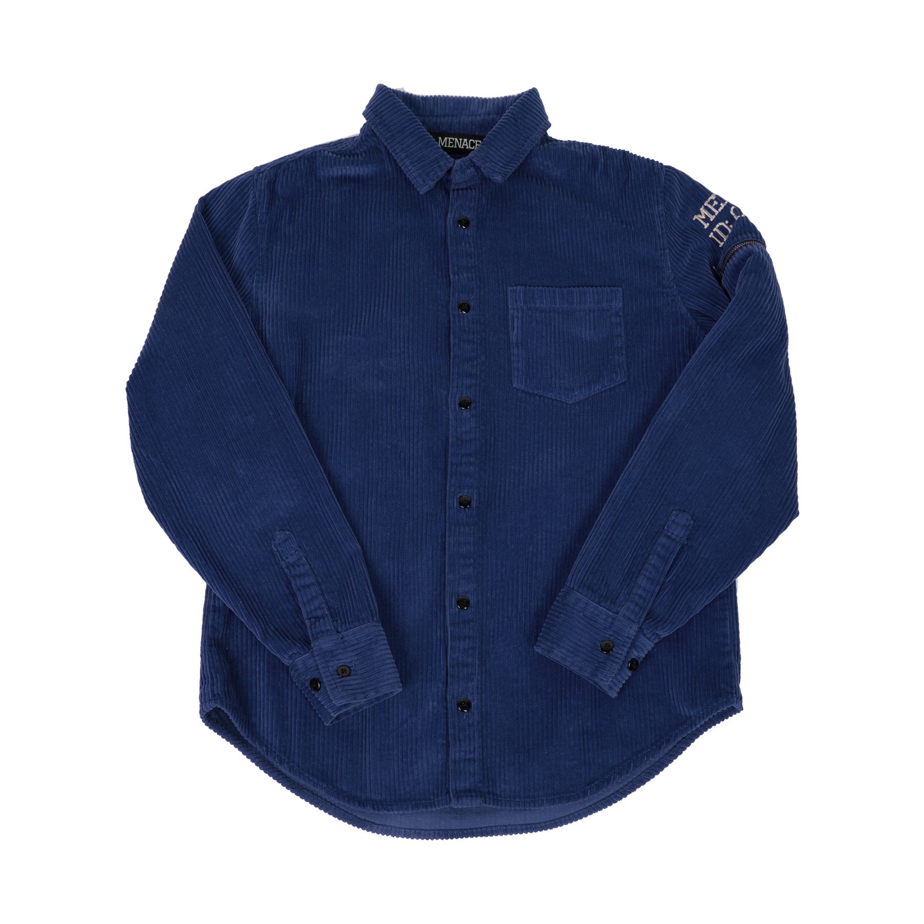 CORDUROY UTILITY BUTTON-UP SHIRT by MENACE