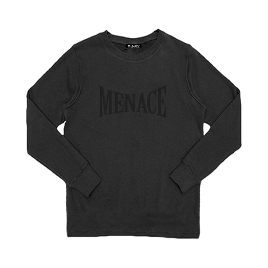 MENACE LOGO TONAL FRENCH TERRY CREWNECK by MENACE