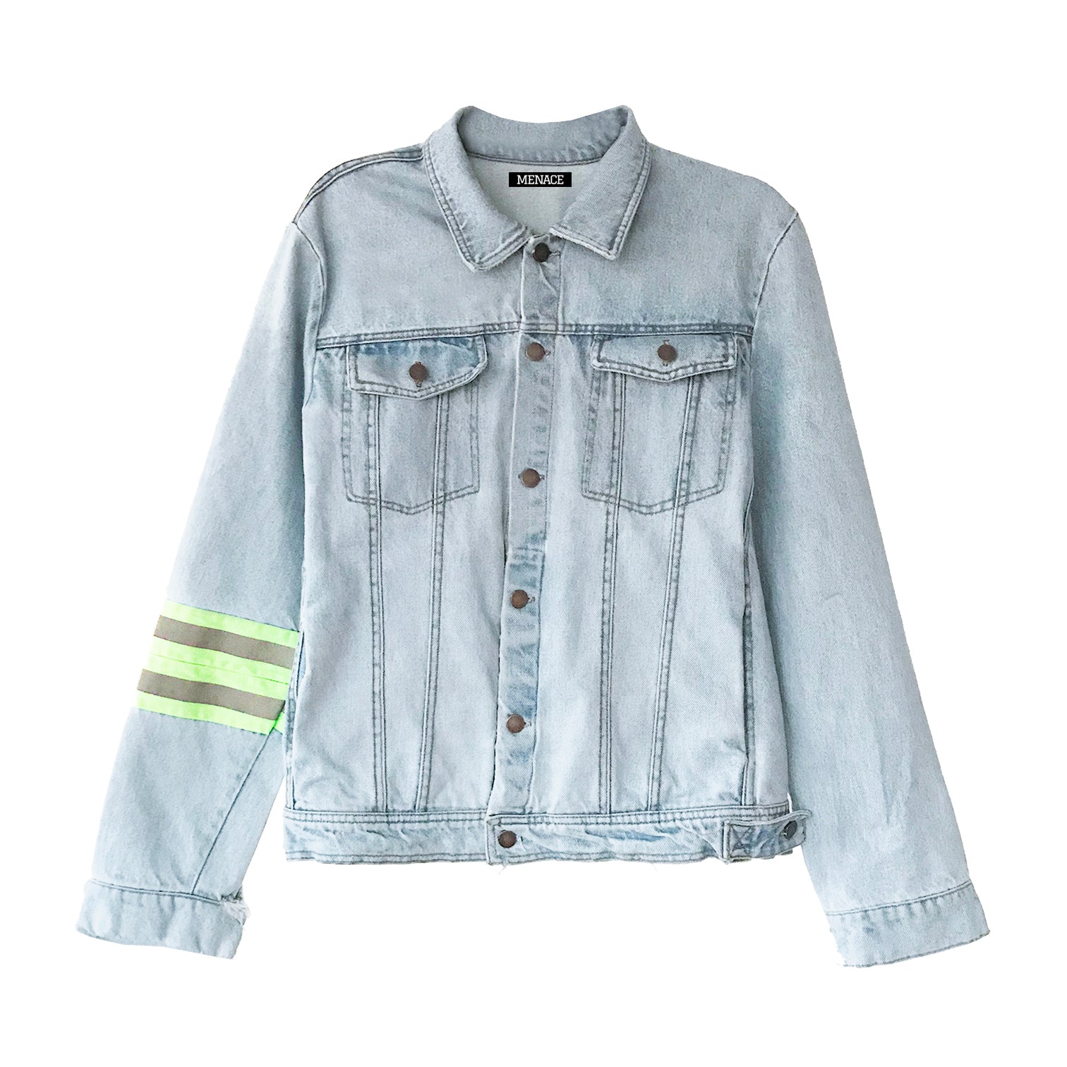 REFLECTIVE COMMUTER DENIM JACKET by MENACE