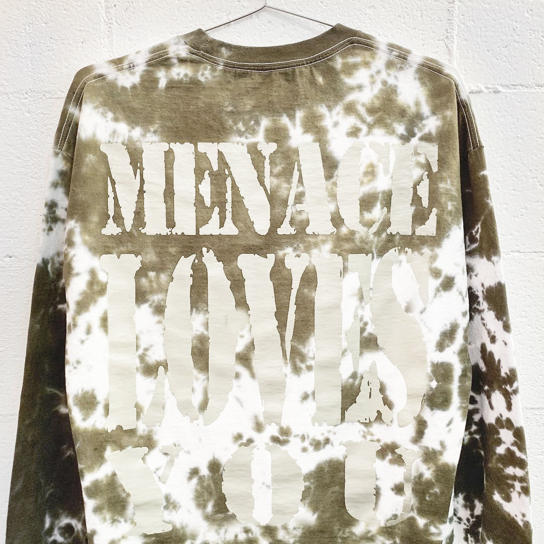 PEACE TIE-DYE LONGSLEEVE by MENACE