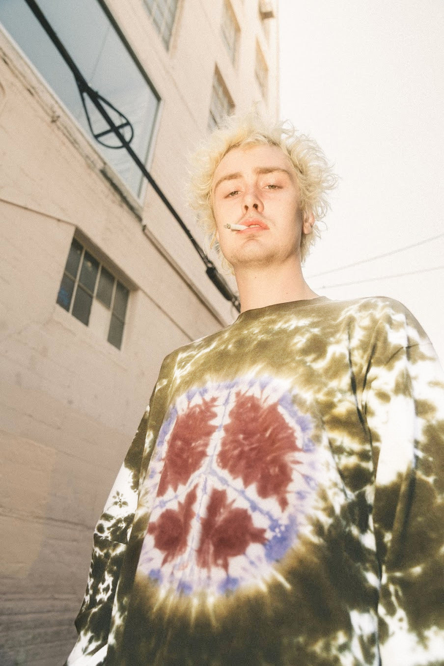 PEACE TIE-DYE LONGSLEEVE by MENACE