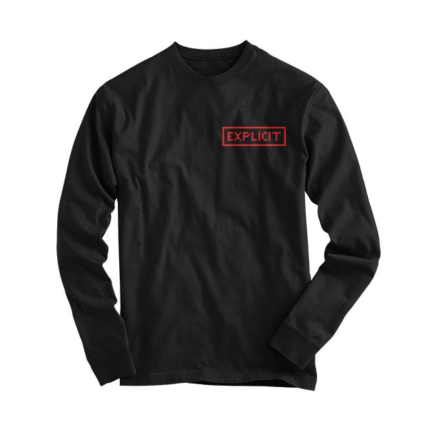 EXPLICIT TAG LONGSLEEVE by MENACE