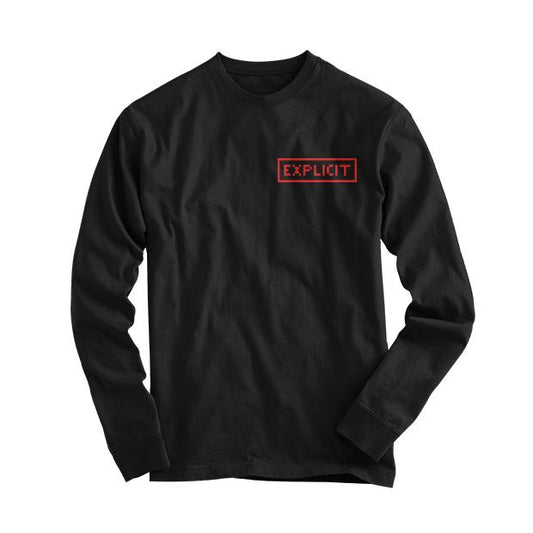 EXPLICIT TAG LONGSLEEVE by MENACE
