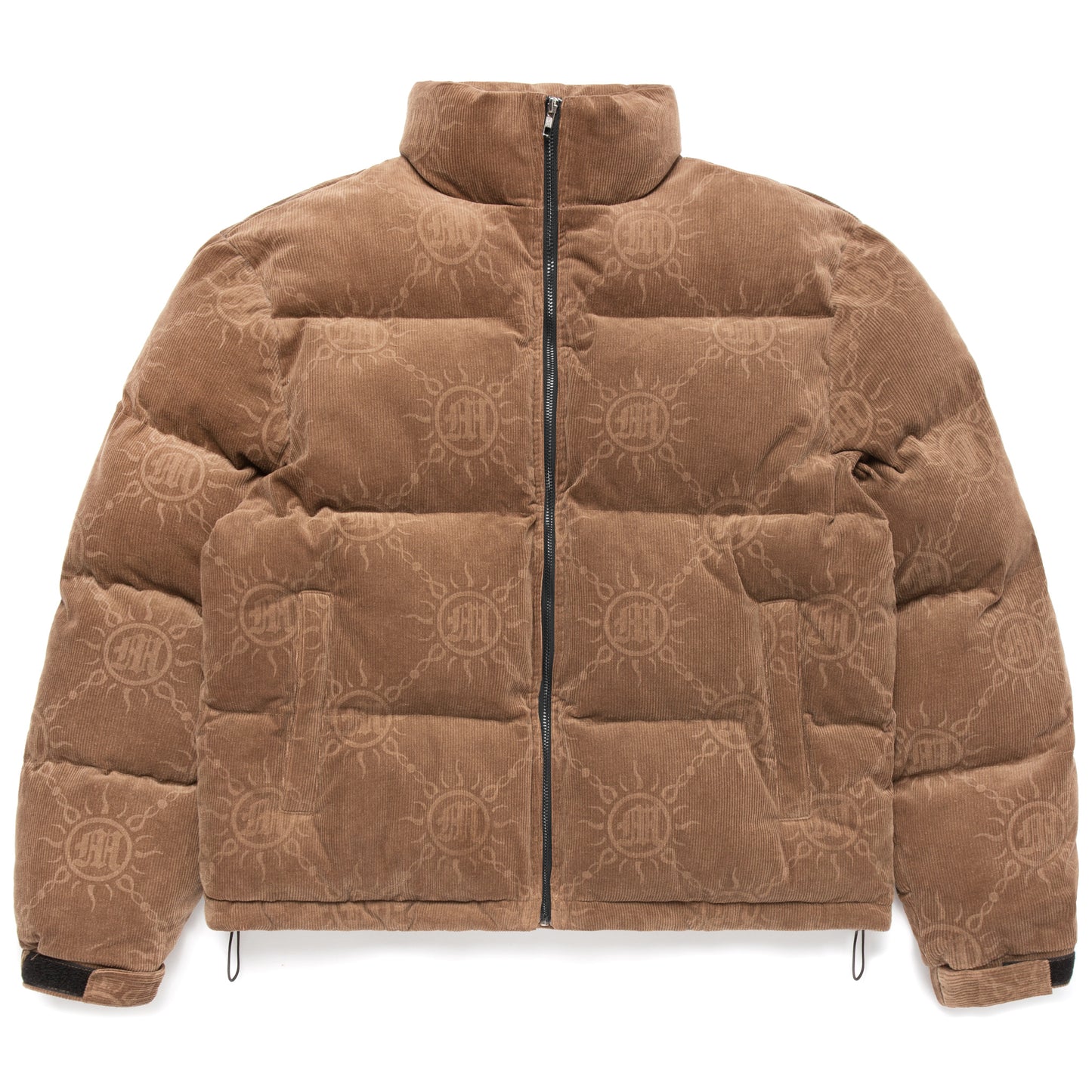 MONOGRAM CORDUROY PUFFER JACKET