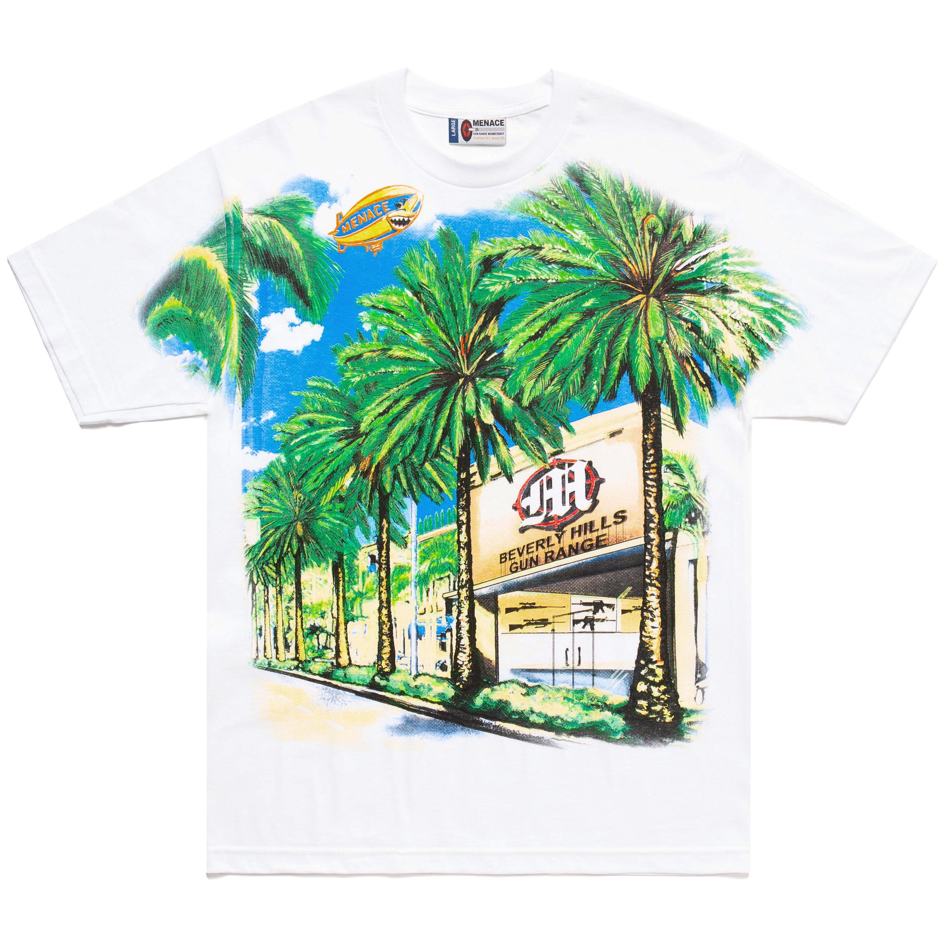 SUNNY DAY OVERSIZED PRINT T-SHIRT by MENACE