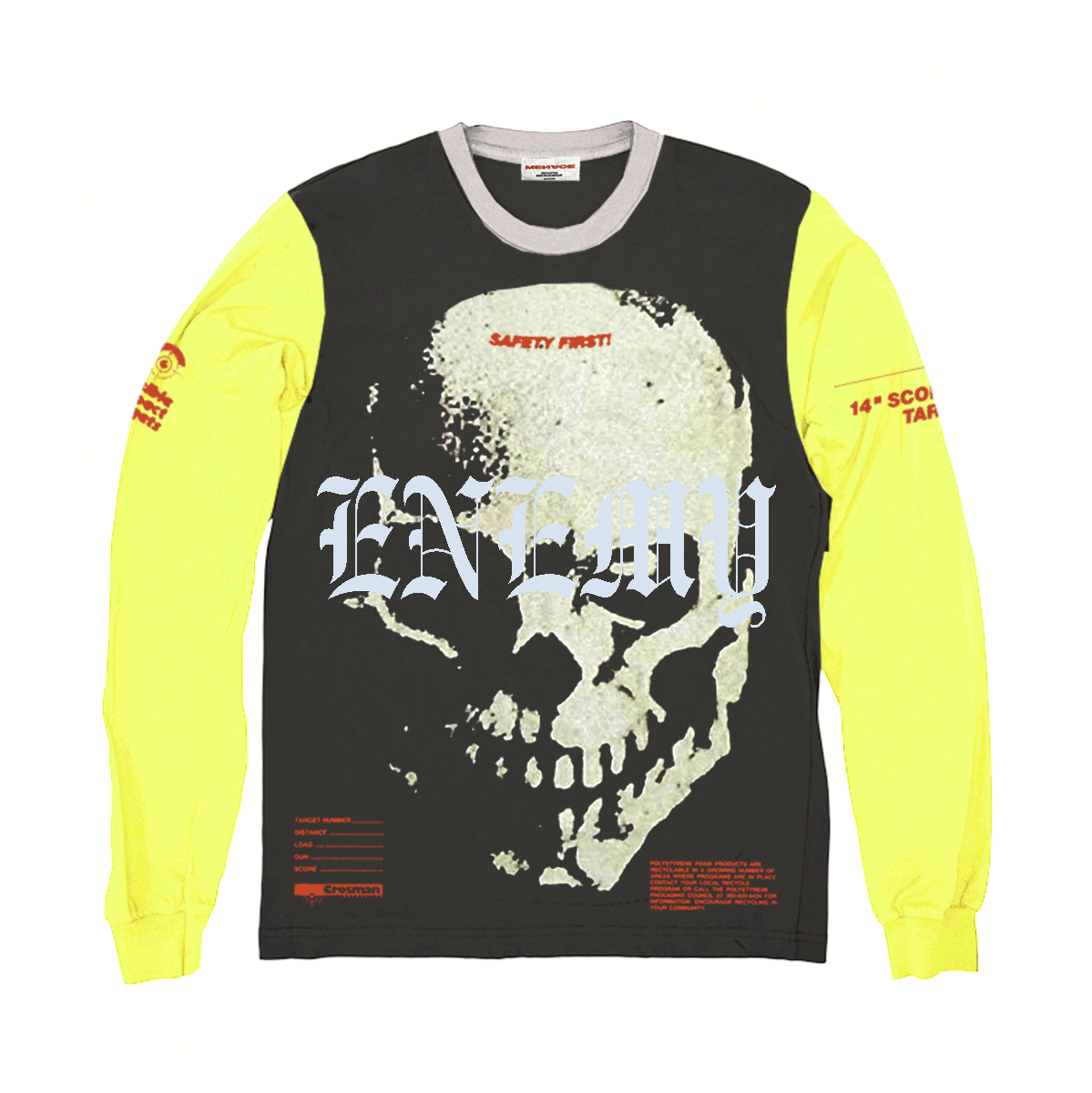 OVERSIZED ENEMY LONGSLEEVE by MENACE