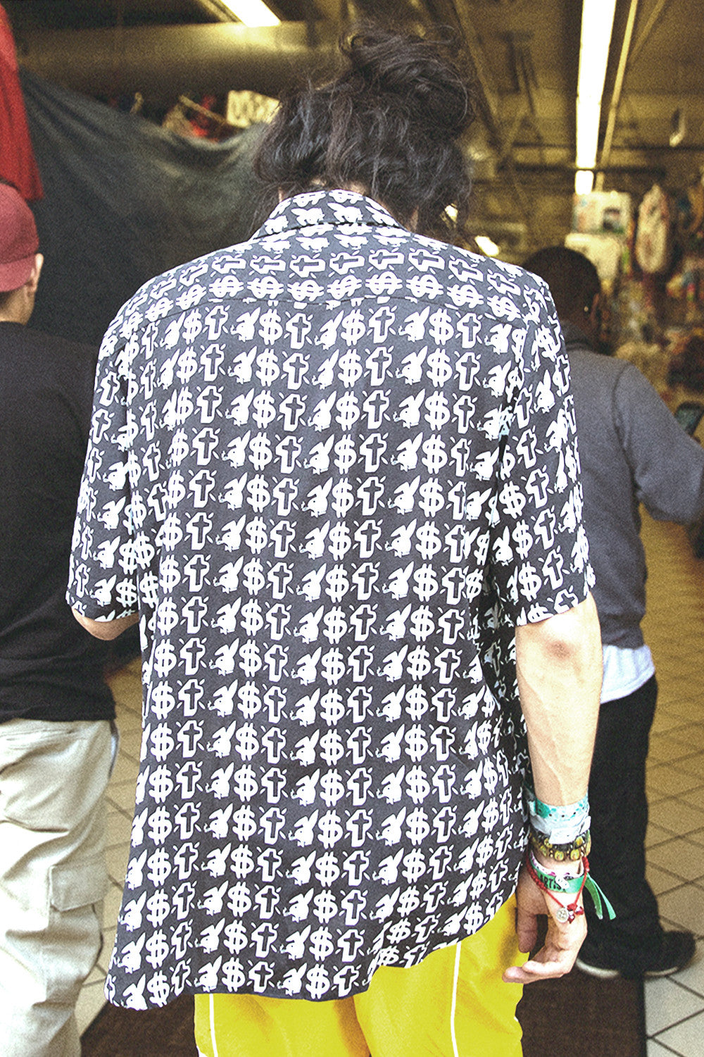 VICES BUTTON-UP SHIRT by MENACE