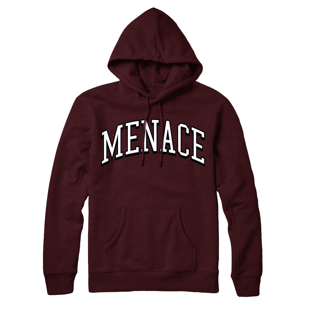 MENACE LOGO TACKLE-TWILL HOODIE by MENACE