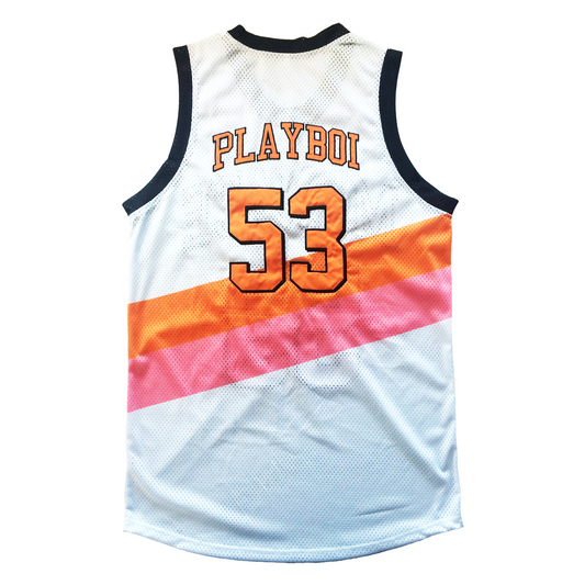 PLAYBOI BASKETBALL JERSEY by MENACE