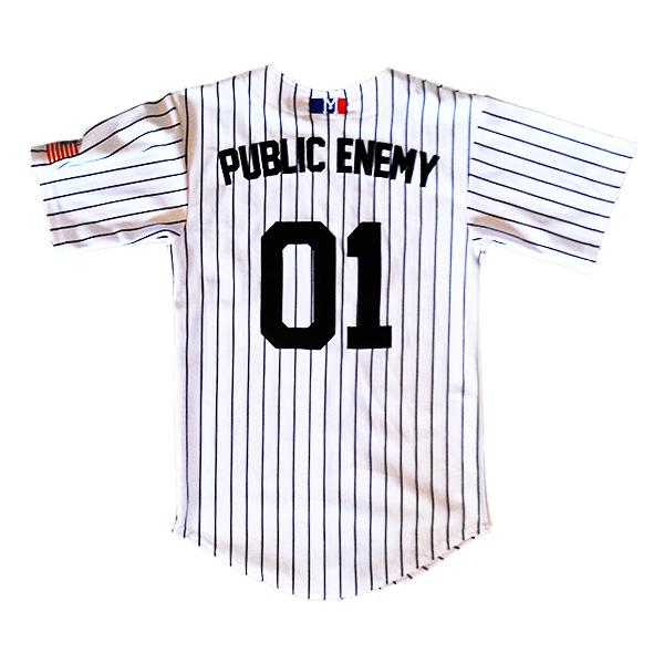 PUBLIC ENEMY BASEBALL JERSEY by MENACE