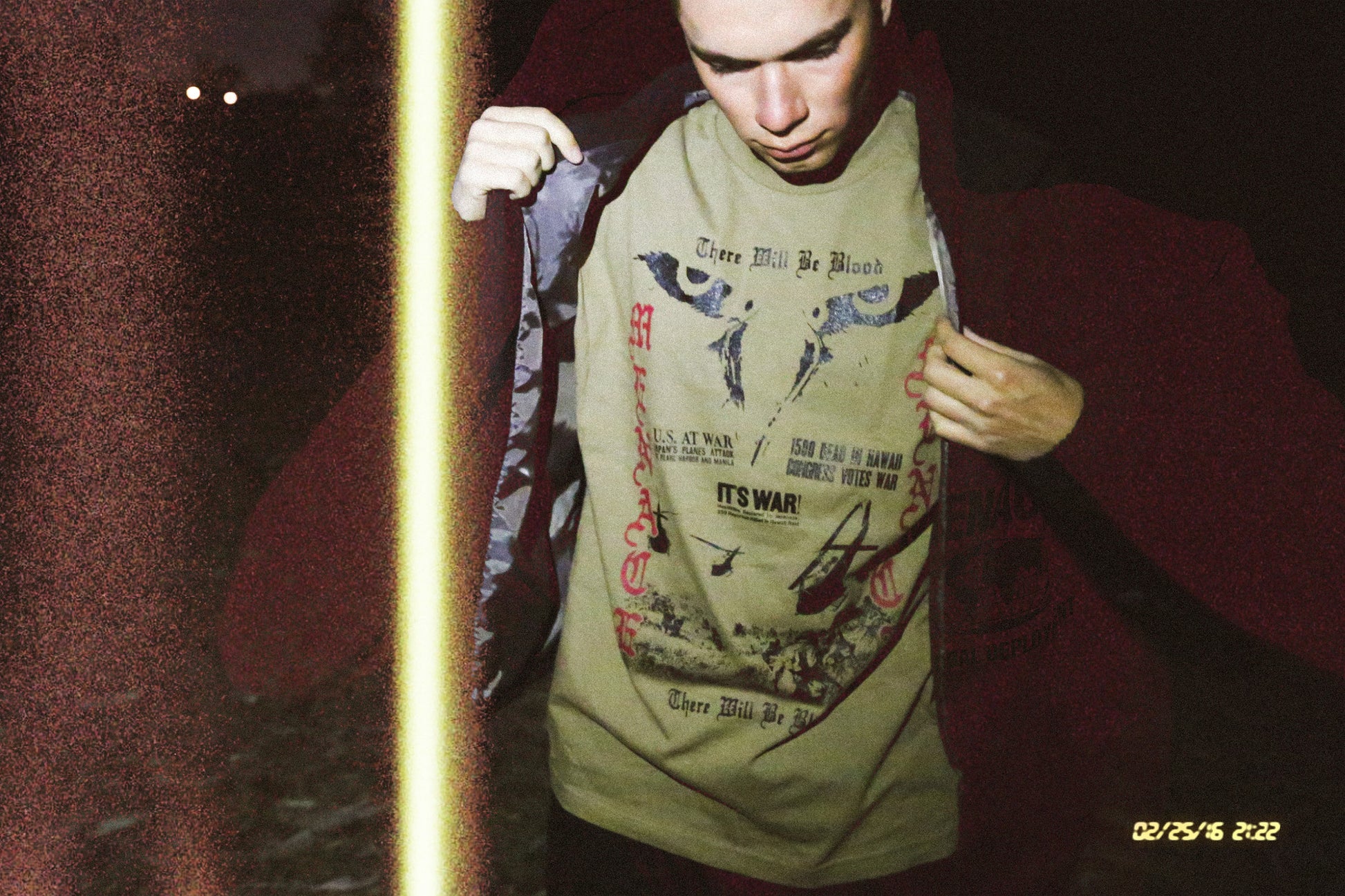 THERE WILL BE BLOOD T-SHIRT by MENACE