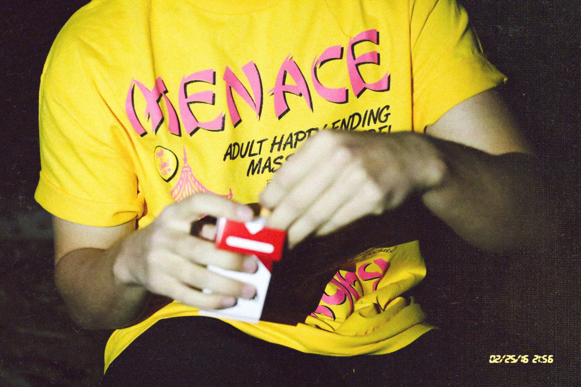 HAPPY ENDINGS T-SHIRT by MENACE