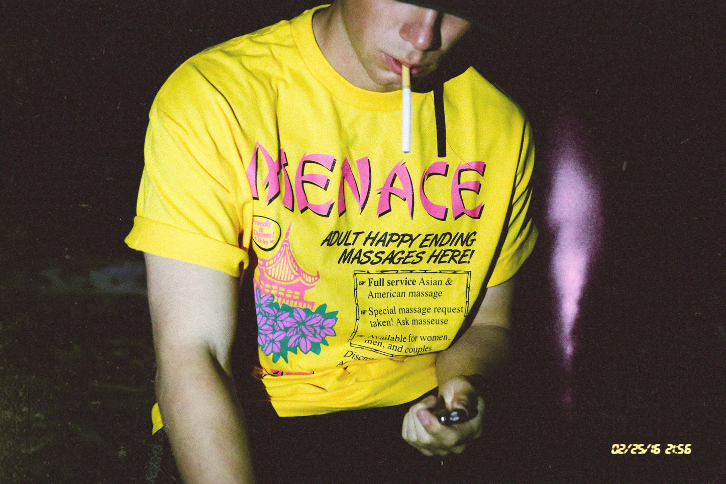 HAPPY ENDINGS T-SHIRT by MENACE