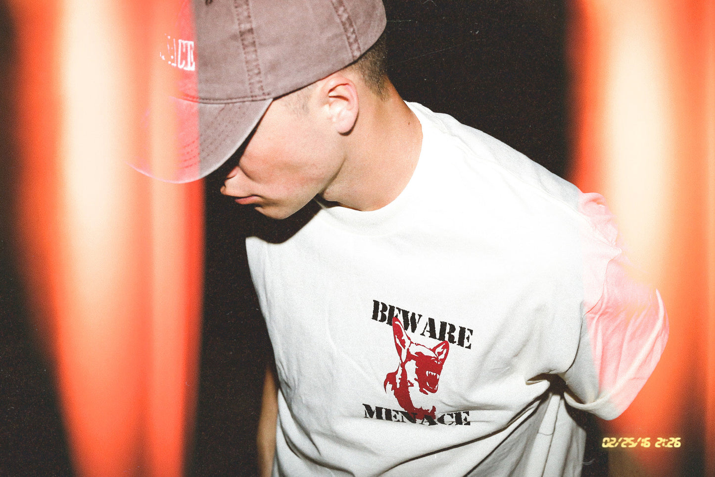 BEWARE OF THE MENACE T-SHIRT by MENACE