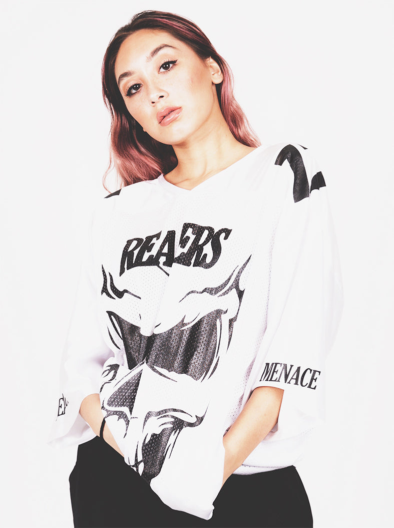 OVERSIZED REAPERS MESH FOOTBALL JERSEY by MENACE