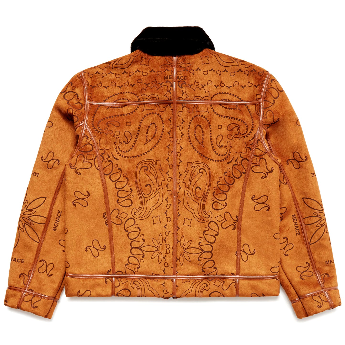 PAISLEY SHEARLING JACKET