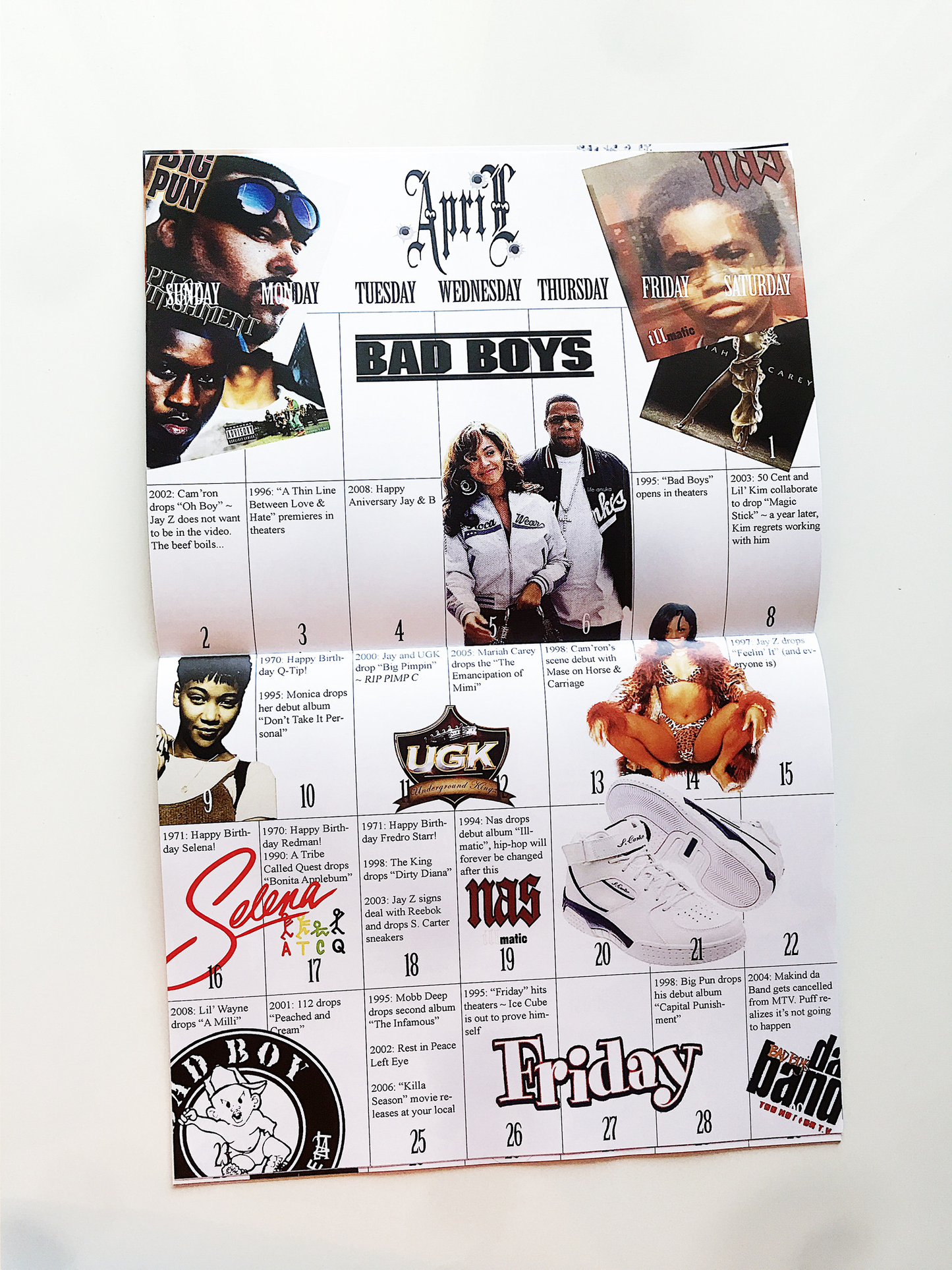 CULTURE CALENDAR by MENACE