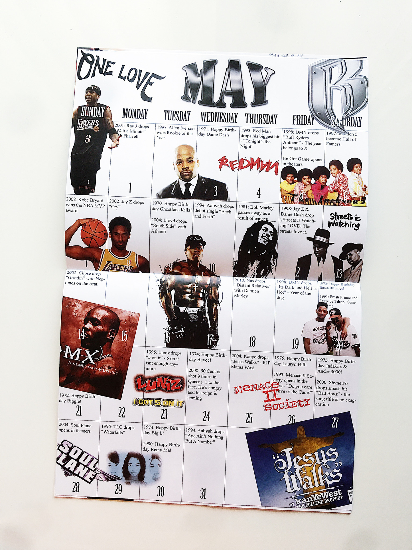 CULTURE CALENDAR by MENACE