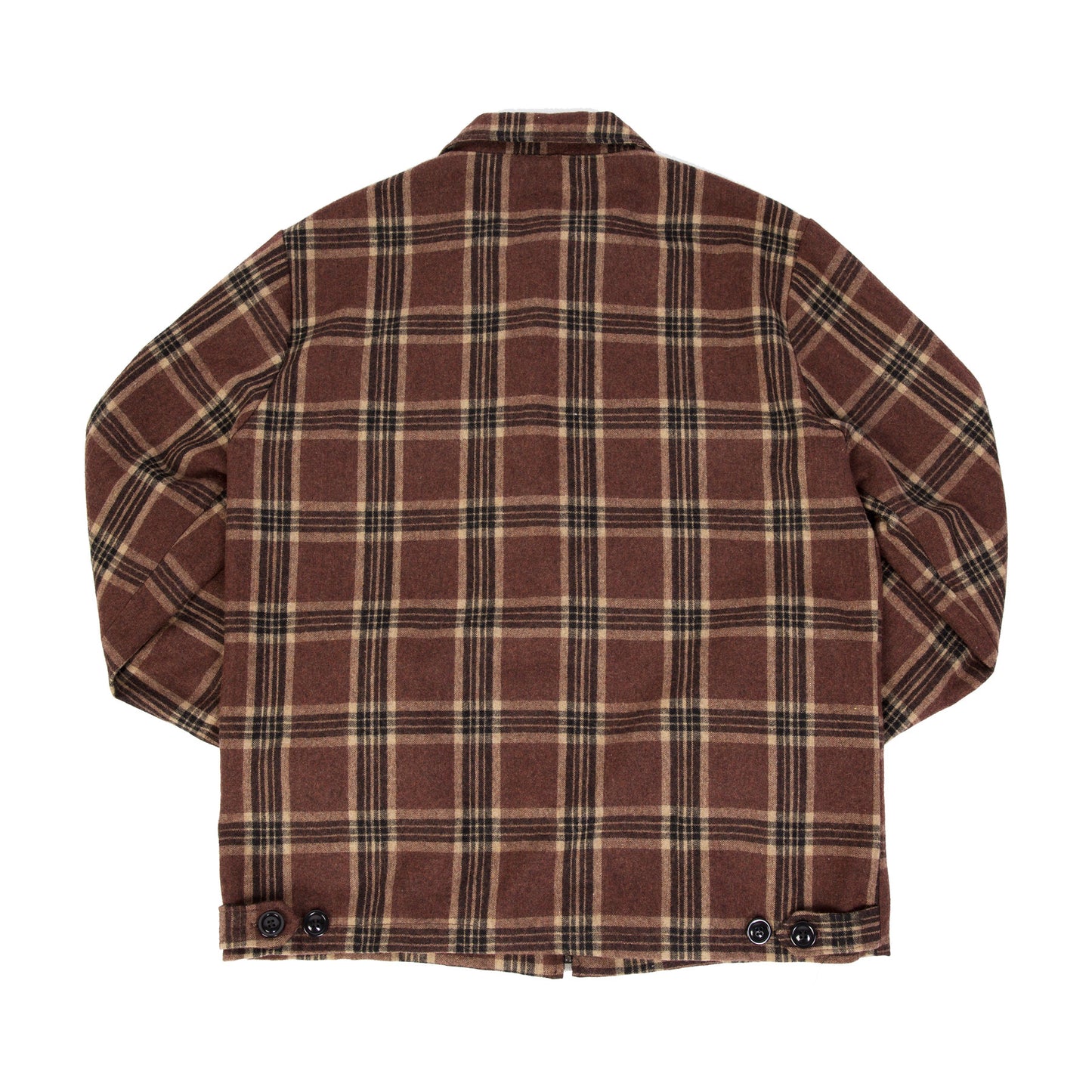 WOOL PLAID JACKET by MENACE