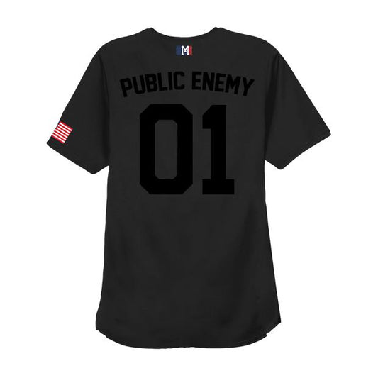 PUBLIC ENEMY BASEBALL JERSEY by MENACE