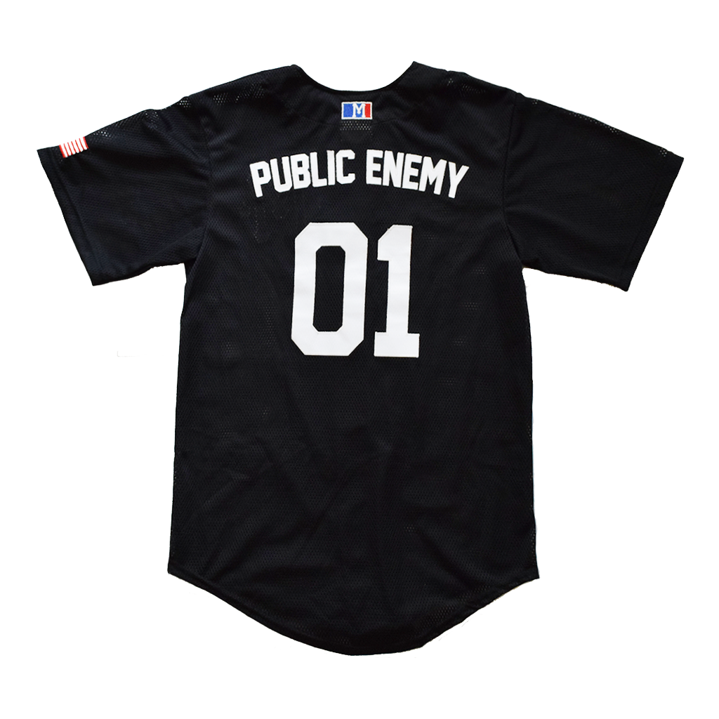 PUBLIC ENEMY BASEBALL JERSEY by MENACE