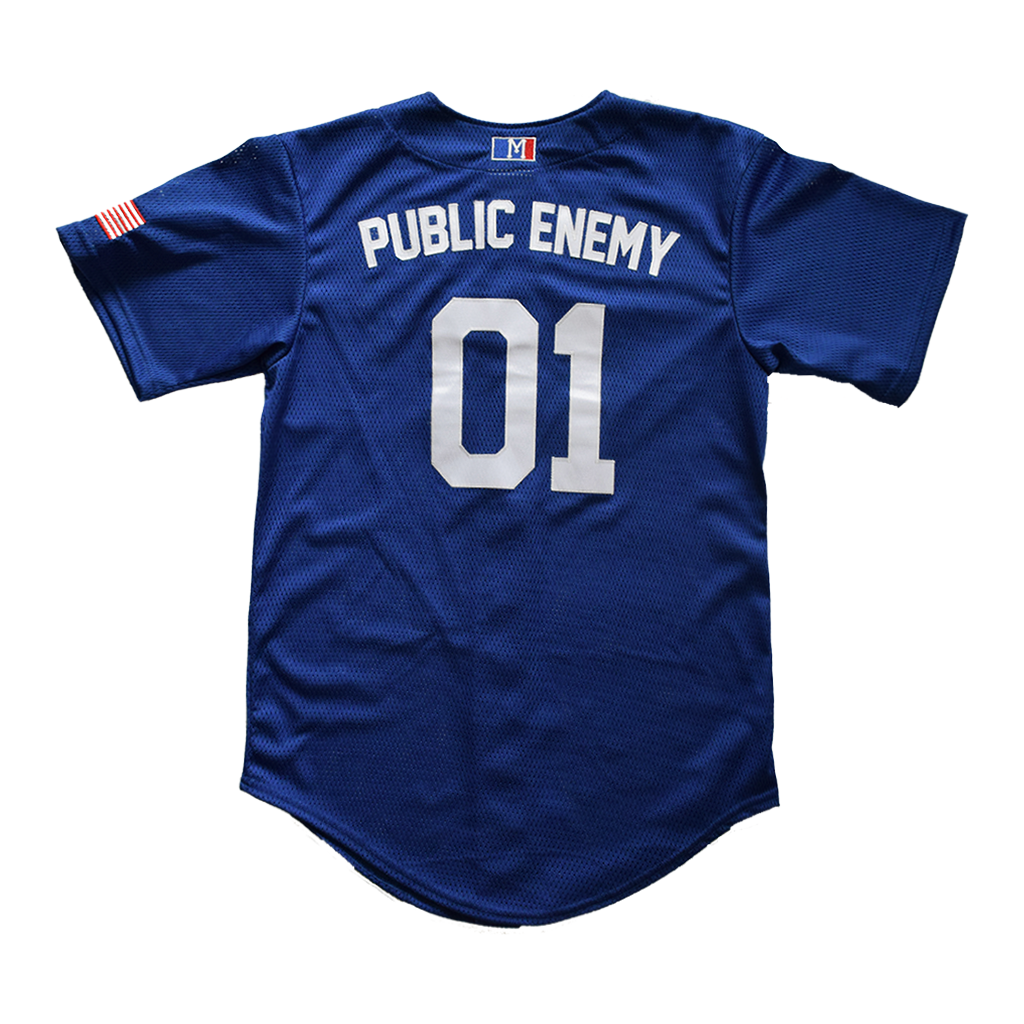 PUBLIC ENEMY BASEBALL JERSEY by MENACE